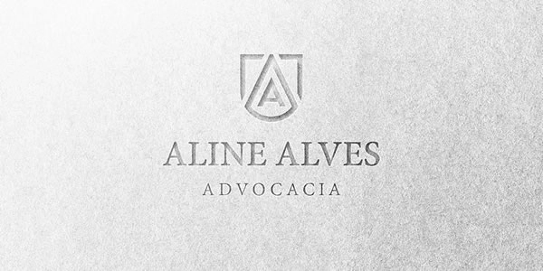 Identidade visual profissional - Aline Alves