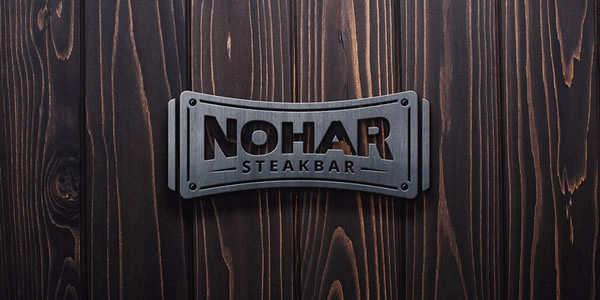 Identidade visual profissional - NOHAR Steakbar